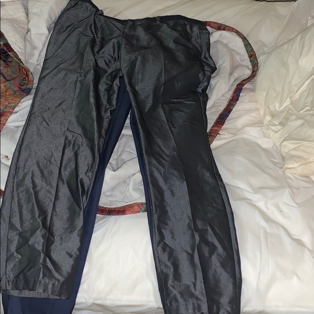 Flashy dress pants